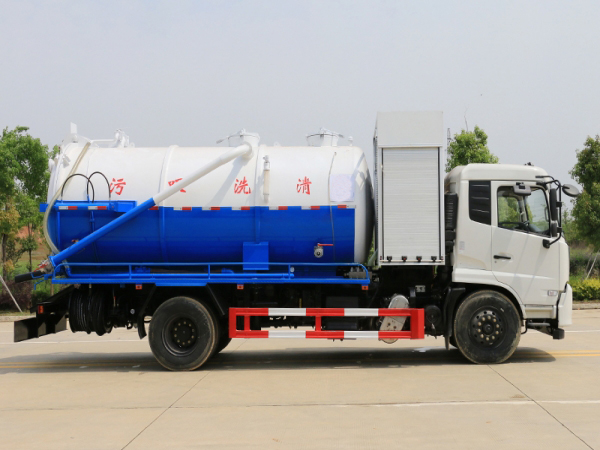 國六東風(fēng)天錦 15方 清洗吸污車(chē)