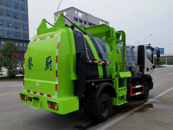 福田瑞沃國六餐廚垃圾車(chē)