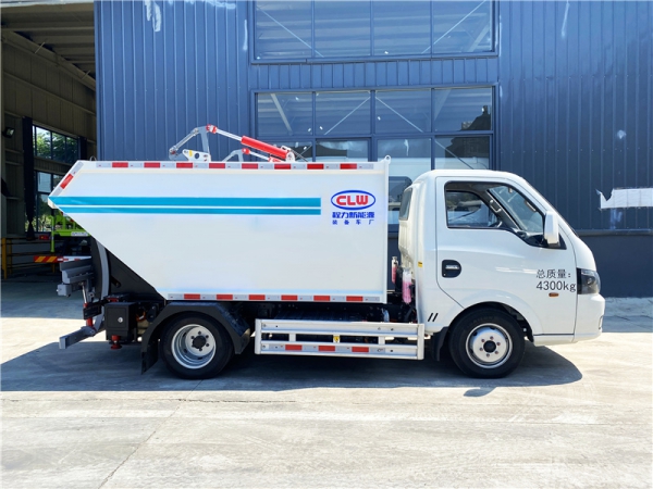 比亞迪T4純電動(dòng)自裝卸垃圾車(chē)