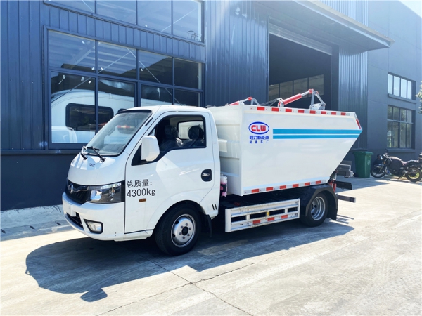 比亞迪T4純電動(dòng)自裝卸垃圾車(chē)